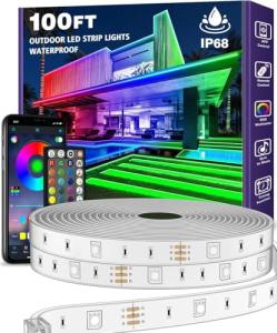 AILBTON 30m Outdoor LED Strip Light with Remote Control