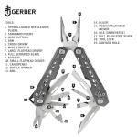 Gerber Gear Truss 17-in-1 Multitool with Accessories