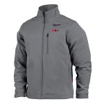Milwaukee M12 Heated TOUGHSHELL Jacket Kit - Gray