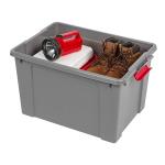 IRIS Lockable 20 Gallon Storage Totes, 6 Pack