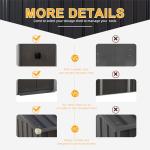 Shintenchi 6x4 FT Waterproof Outdoor Storage Shed