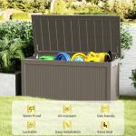 TARKARI 320 Gallon Lockable Outdoor Storage Box