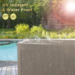 TARKARI 320 Gallon Lockable Outdoor Storage Box