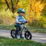 Strider 12” Matte Gray Balance Bike for Kids