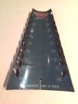 Vintage 6-Tier Metal Wrench Holder Display Rack