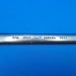 Vintage Gray 9/16" 12-Point Combination Wrench
