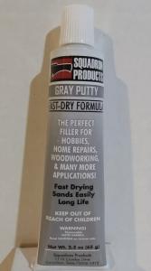 144 Squadron Tools Fast Dry Gray Putty Bulk Pack