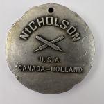 Vintage Nicholson Blacksmith Fob Metal Working Tool