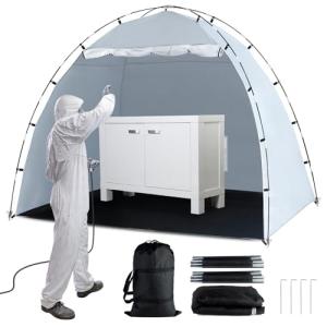 Large Portable Paint Booth Tent for DIY Projects
