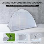 Large Portable Paint Booth Tent for DIY Projects