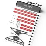 SUNLFPROD Dual Stair Tread Template Tool Jig