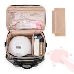 BAFASO Double Layer Nail Polish Organizer with Dryer