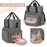 BAFASO Double Layer Nail Polish Organizer with Dryer