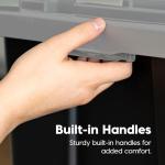 27 Gallon Heavy Duty Storage Tote Bin Set