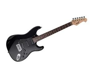 Monoprice Indio Cali Classic Electric Guitar - Black