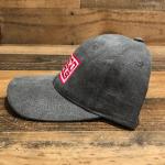 Gray Strapback Cap for Garage and Auto Work
