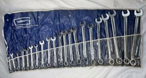 Vintage Gray Canada Metric Wrench Set