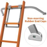 Heavy-Duty Ladder Stabilizer with Anti-Slip Feet