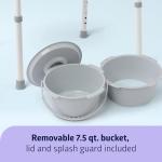 Medline 3-in-1 Commode with Elongated Seat