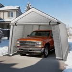 LINKHOO 10x15 FT Portable Waterproof Carport Shed