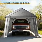 LINKHOO 10x15 FT Portable Waterproof Carport Shed