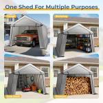 LINKHOO 10x15 FT Portable Waterproof Carport Shed