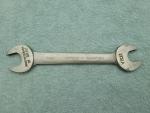 Vintage Gray Open End Wrench 3/4" & 7/8