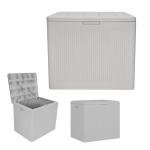 Suncast 22-Gal Waterproof Resin Outdoor Deck Box