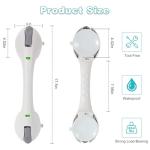 Gronivex Suction Cup Grab Bars – 2-Pack