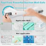 Gronivex Suction Cup Grab Bars – 2-Pack