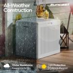 Suncast 22-Gal Waterproof Resin Outdoor Deck Box