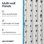 Suncast 22-Gal Waterproof Resin Outdoor Deck Box