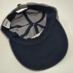 Gray Adjustable Baseball Cap with Embroidered Cameo