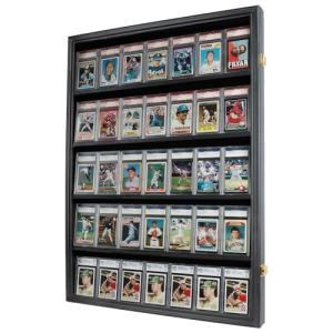 UV-Protected Sports Card Display Cabinet – 5.5”