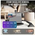 Starrybot Portable Steam Carpet Cleaner with Tools