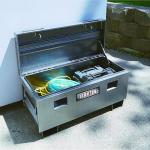 Heavy-Duty 36in Steel Jobsite Tool Storage Box