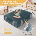 Gray Crash Pad for Kids' Sensory Play