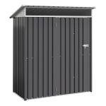 5x3 FT Weatherproof Outdoor Storage Shed with Window