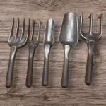 Vintage Allen Simpson 5 Piece Garden Tools Set