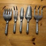 Vintage Allen Simpson 5 Piece Garden Tools Set