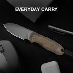 Kizer Drop Bear 2.57" Fixed Blade EDC Knife