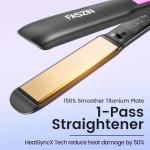 Faszin 2-in-1 Ionic Titanium Hair Straightener