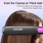 Faszin 2-in-1 Ionic Titanium Hair Straightener