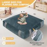 FINCOME 5'x 5' Sensory Crash Pads for Kids