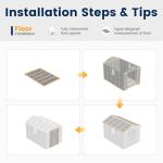 Large Outdoor Resin Storage Shed with Lockable Door