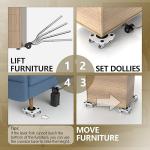 ONEON Pro Furniture Mover Set with TPE Wheels