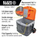 Klein Tools 17-Quart Tough Lunch Cooler