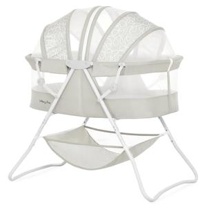 Karley Lightweight Travel Baby Bassinet - Cool Gray