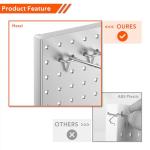 Ultrawall 4 Metal Pegboard Panels for Tools