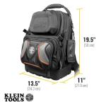 Klein Tools 55485 Electrician Tool Backpack, 48 Pockets